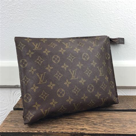 lv vintage toiletry bag large|lv men travel toiletry bag.